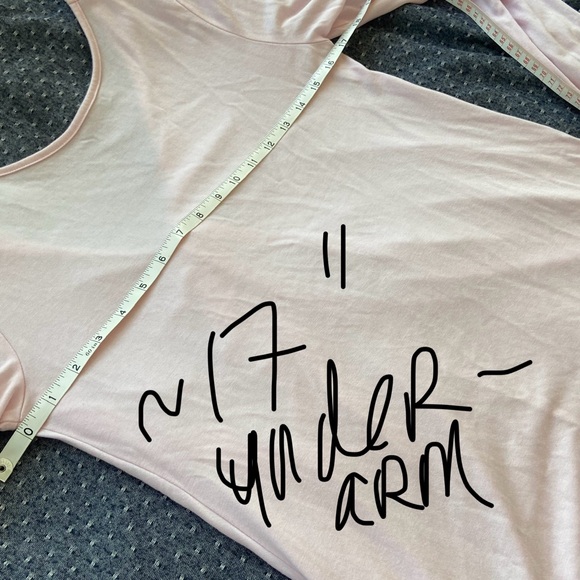 Athleta - Waterfall Front LS Top - Size Small - Delicate Pink NWT - Picture 12 of 16